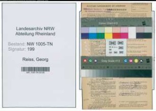 Entnazifizierung Georg Reiss , geb. 09.09.1898 (Kaufm. Angestellter)