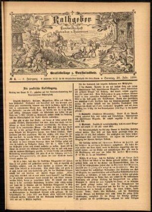 Ausgabe vom Sonntag, den 20. Februar 1898.