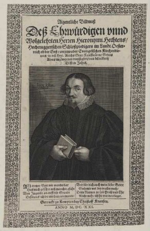 Bildnis des Hieronimus Hechtens