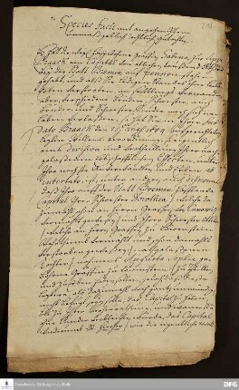 Brief von August Hermann Francke an Amöne Sophie Friederike zu Löwenstein-Wertheim-Virneburg.