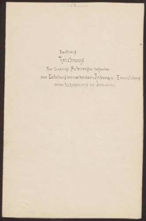 Schwenger, Ludwig, Rotgerber Aufstockung des Hausanbaus und Einbau einer Rohrheizung