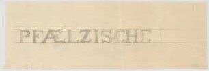 Thiersch, Friedrich von; Landau; Bankhaus Menner - Aufschrift (Teilansicht)
