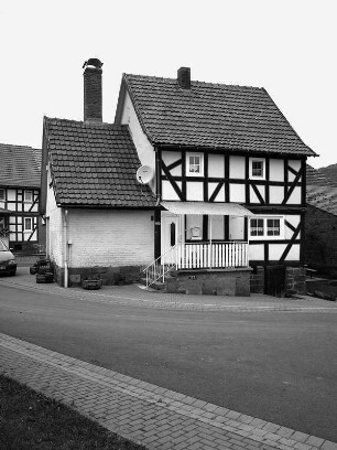 Ehem. Gemeindehaus mit Backhaus (Backhaus , Gemeindehaus); Schlitz, Schmiedsgasse 3