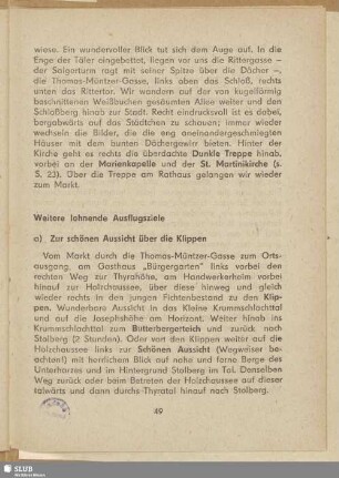 Weitere lohnende Ausflugsziele