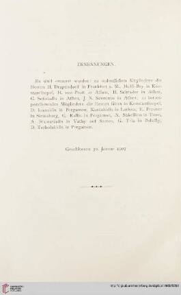 Ernennungen