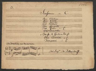 Sinfonien; orch; C-Dur; K 85; G C14