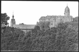 Rochsburg. Die Rochsburg an der Mulde