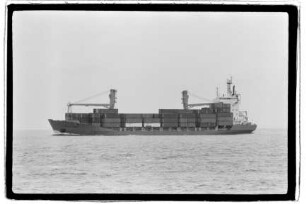 Birgit Naber (1986), Containershiff, Thien & Heyenga, Hamburg, Bau-Nr. 430