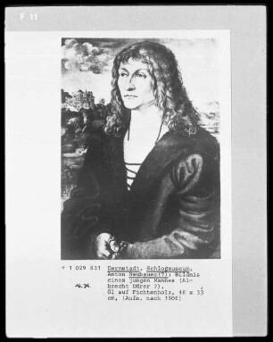 Bildnis eines jungen Mannes (Albrecht Dürer?)