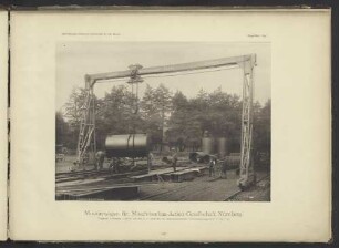 Montierwagen für Maschinenbau-Actien-Gesellschaft Nürnberg.