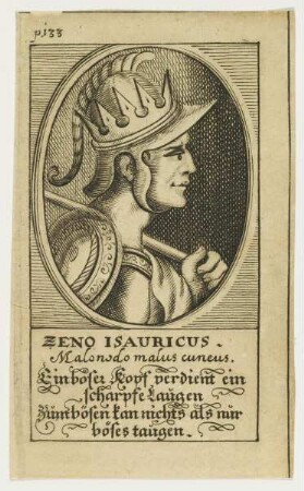 Bildnis des Zeno Isauricus