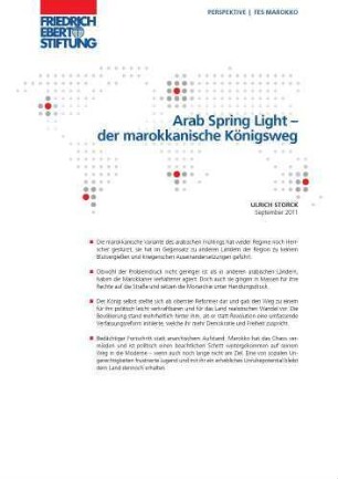 Arab Spring Light - der marokkanische Königsweg