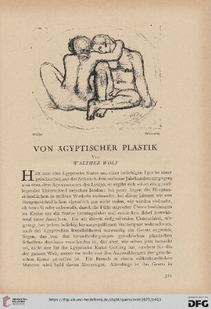 5: Von ägyptischer Plastik