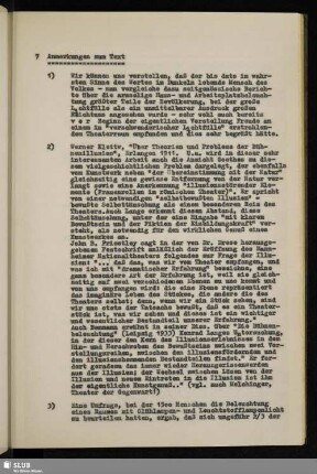 7 Anmerkungen zum Text