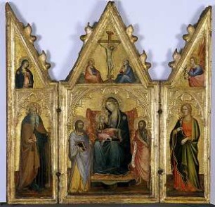 Triptychon mit verschließbaren Flügeln, Folio 00058