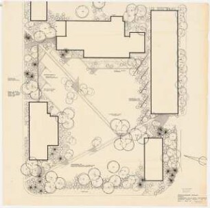 Fernmeldetechnisches Zentralamt, Darmstadt: Lageplan 1:200