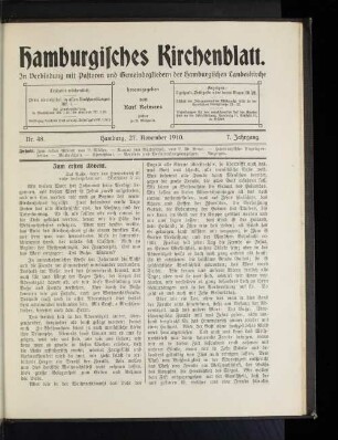 Zum ersten Advent