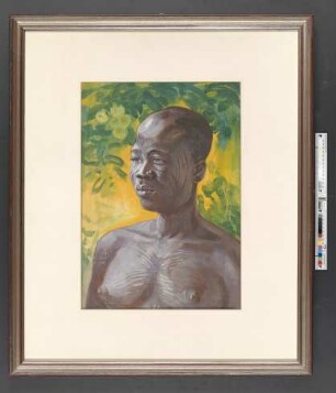 Kabiyé, Frau aus dem Hinterland von Togo