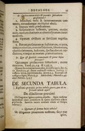 De Secunda Tabula.