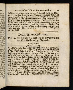 55-69, Dritter Weyhnacht-Feyertag