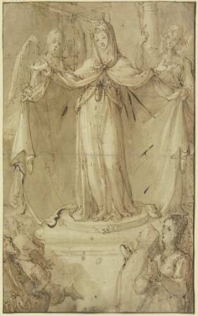 Verehrung der Schutzmantelmadonna