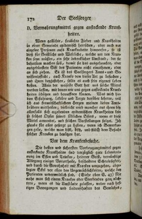 D. Verwahrungsmittel gegen ansteckende Krankheiten.
