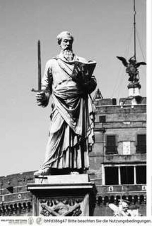 Statuen der Apostel Petrus und Paulus, Der heilige Paulus