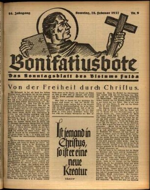 Ausgabe vom Sonntag, den 28. Februar 1937.
