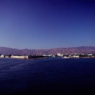Kos. Johanniter-Kastron, Festung Neratzia, Stadt und Dikeos-Gebirge (846 m)