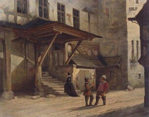 Alter Eingang zum Fürstenbau der Veste Coburg