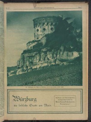 Massikuliturm [i.e. Maschikuliturm], eine Bastion der Marienburg, unter der der berühmte "Leisten" wächst