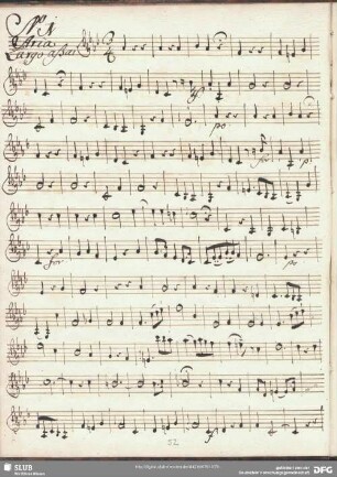 No. 1 Aria: Parto ma tu ben mio
