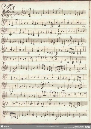 No. 1 Aria: Parto ma tu ben mio