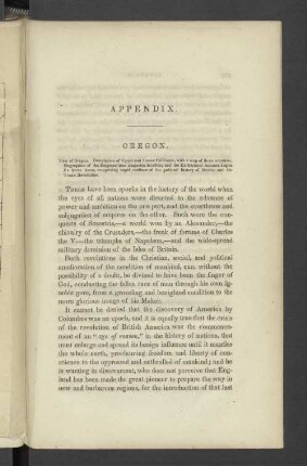Appendix. Oregon.