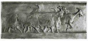 Sechs römische Ziegen. undatierter Nachguss
