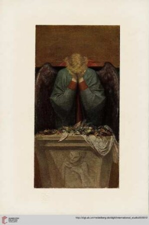 20.1903 =Nr 77: Alphonse Legros, painter and sculptor