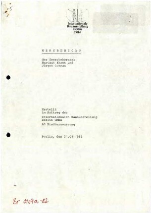 Werkbericht: Gewerbeberater Hartmut Ehret               und Jürgen Gutman