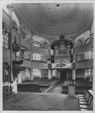 Kittlitz. Trinitatiskirche, Weißenberger Landstraße 8. Innenraum