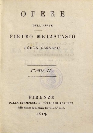 Opere : conforme l'ed, di Lucca del 1781, 4