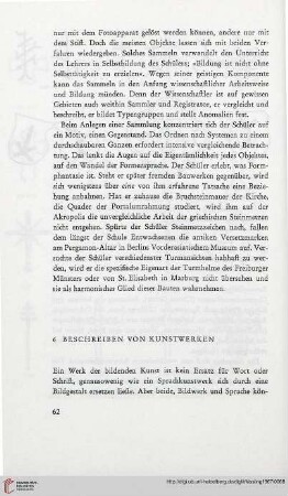 6: Beschreiben von Kunstwerken