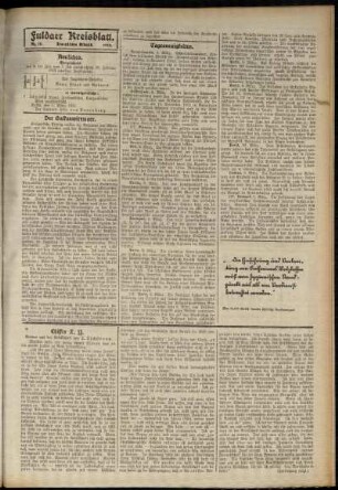 Zweite Ausgabe vom Dienstag, den 11. März 1913.