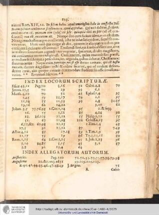 Index Locorum Scripturae