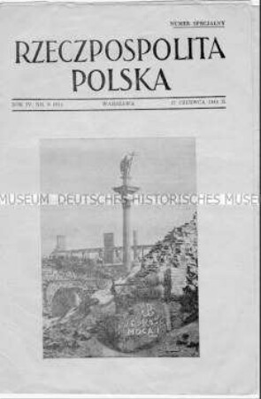 Mitteilungsblatt der polnischen Exil-Regierung für die Bevölkerung in Polen