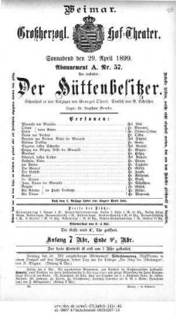 Der Hüttenbesitzer