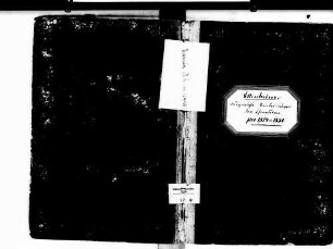 Ettenheim OG; Israelitische Gemeinde: Standesbuch 1814-1831