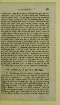 XI. Bonifacius, der Apostel der Deutschen