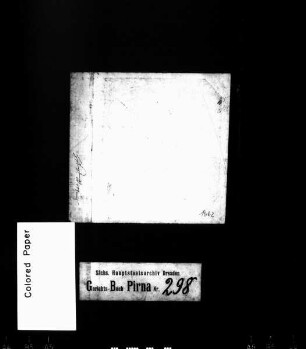 Gerichtshandelsbuch von Großröhrsdorf (bei Liebstadt) und Seitenhain (bei Liebstadt), Bd. 5
