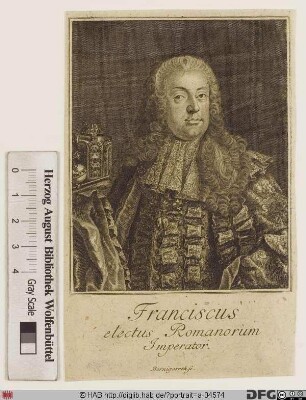 Bildnis Franz I. (Stephan), römisch-deutscher Kaiser (reg. 1745-65)