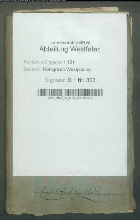 Budgets des Kantons Nieheim