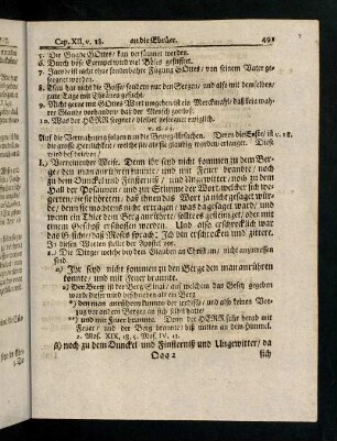 491-498, V. 18 - 24; Lehren und Gebrauch